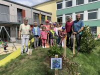Naschgarten am Adalbert Stifter Kindergarten 2024